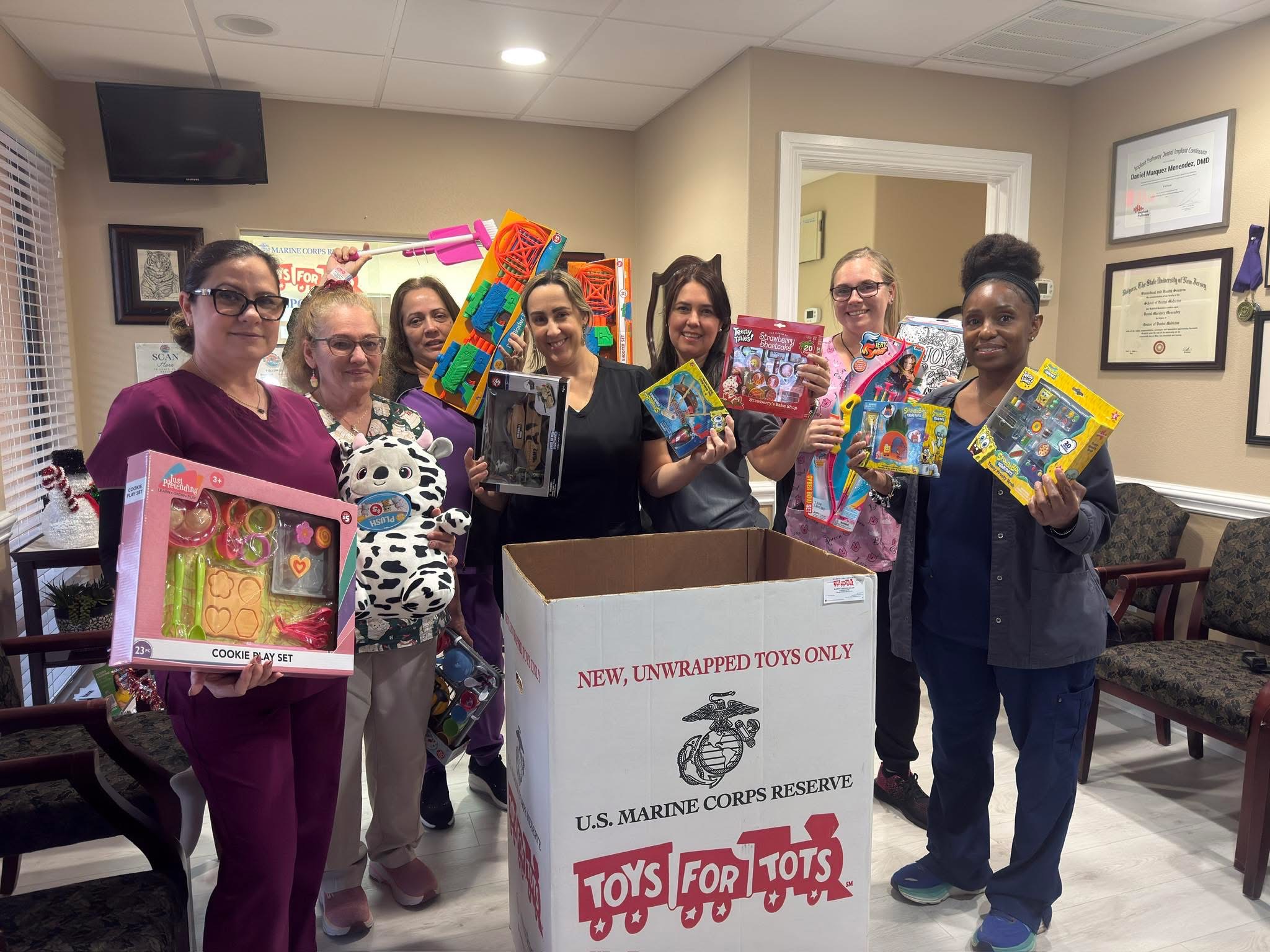 Toys for Tots community involvement